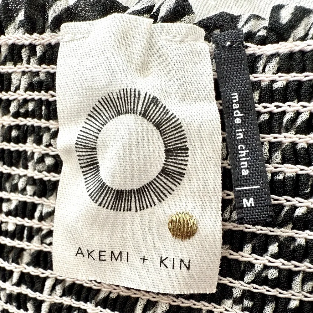 Anthropologie | Akemi + Kin Theola Smocked Waist Maxi Skirt M - Picture 8 of 9